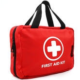 THRIAID 330-piece first aid kit ready for outdoor setup and adventures