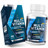 ThrivyThystle bottle pour shows easy daily dosing for men 50+.