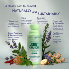 ThryvWell frankincense and myrrh blend supports joint comfort.