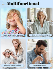 Adhesive THSIREE eye patch stays in place and removes gently