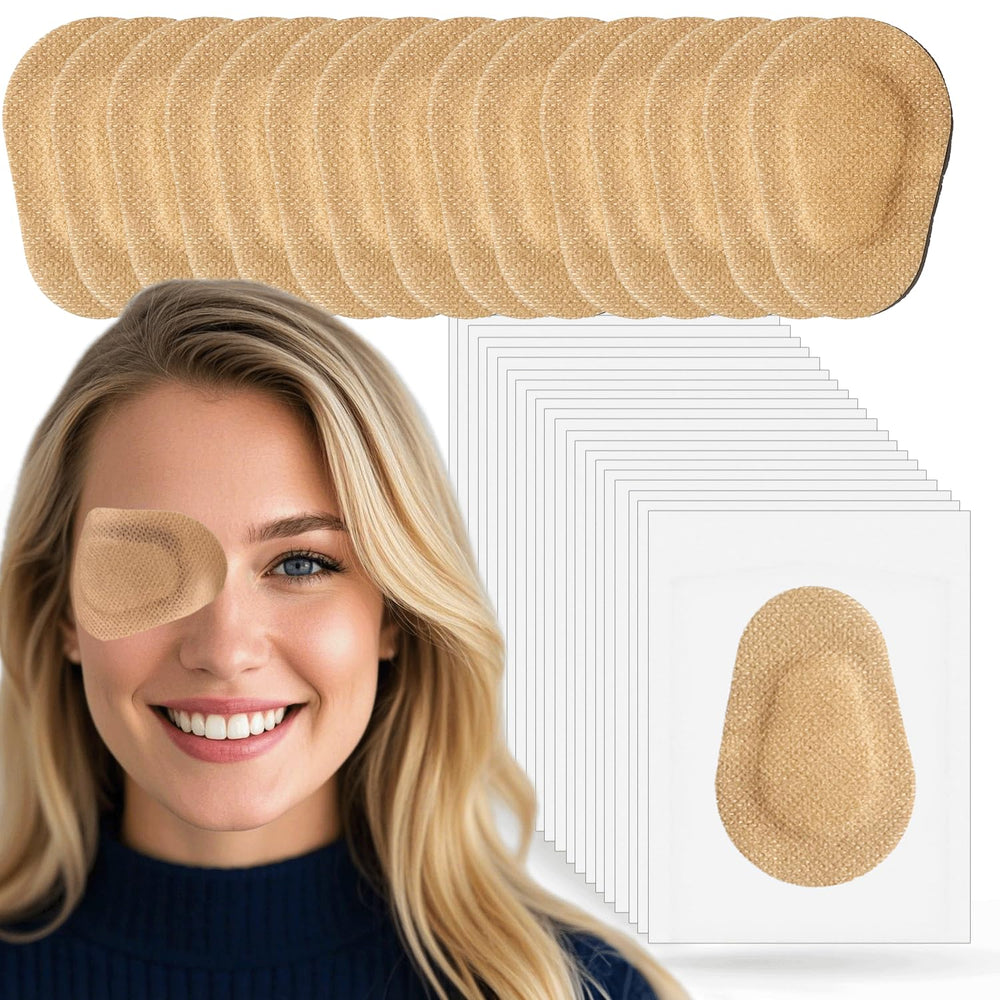 THSIREE adults eye patches, individually wrapped for clean travel use