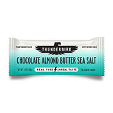 Thunderbird Bars pack showing chocolate almond butter sea salt flavor for on-the-go energy