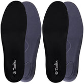 TIESTRA two-pair memory foam insoles deliver full-length cushioning for daily comfort.