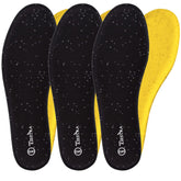 TIESTRA 3 Pair Memory Foam Insoles bundle delivering plush cushioning for daily wear.
