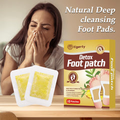 Tigerty Foot Patches focused on ginger powder for soothing comfort.
