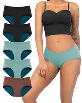 TIICHOO period underwear with 50ml absorbency for heavy flow protection.