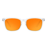 TIJN blue light blocking glasses with amber lenses, front view for all-day screen comfort.