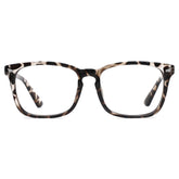 TIJN blue light blocking glasses, front view, reduce screen glare for comfortable viewing.