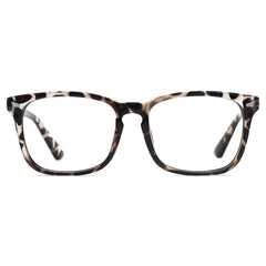 TIJN blue light blocking glasses, front view, reduce screen glare for comfortable viewing.