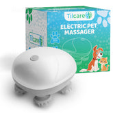 Tilcare handheld massager front view for dogs and cats, enhancing comfort during massage.
