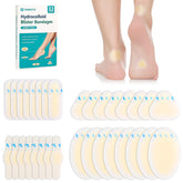 TINBOTO hydrocolloid blister bandage for heel provides secure adhesion and quick comfort.