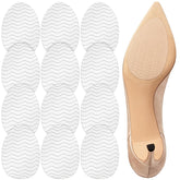 Tinideya non-slip shoe grips 6-pairs pack; packaging for easy wardrobe protection.