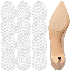 Tinideya non-slip shoe grips 6-pairs pack; packaging for easy wardrobe protection.