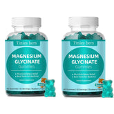 Tinies bers Magnesium Glycinate Gummies blueberry flavor bottle offers sleep support.