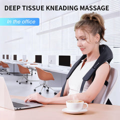 TISSCARE deep tissue massage nodes deliver a thorough upper body relaxation.