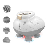 TISSCARE electric scalp massager close-up of silicone claws for deep scalp relaxation
