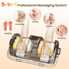 TISSCARE Shiatsu Foot Massager side view showing adjustable target area
