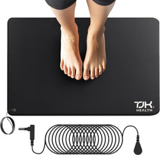 TJK Health Desk Grounding Mat under desk for relaxation and focus