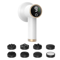 TJXVX handheld massager front view, compact design for easy use anywhere.