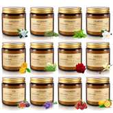 TLNFHRPI 12-pcs scented candles set for versatile party ambiance