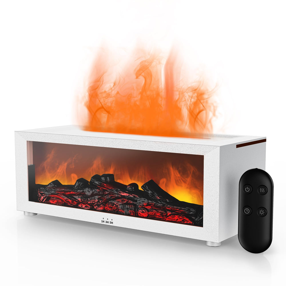 TMEHM fireplace flame diffuser with realistic glow for cozy ambience in any room.