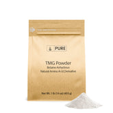 TMG de Pure Original Ingredients en polvo, enfoque en pureza para uso diario.