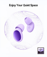 TOAPEX 3D ergonomic design ear plugs fit snugly for prolonged wear