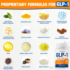 Todesessis GLP-1 with Akkermansia probiotic bottle-akkermansia supports gut health