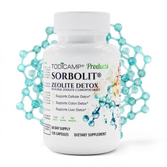 TODICAMP Zeolite Sorbolit supports cellular detox by binding toxins at the cellular level.