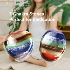 Togous heart worry stone designed for mindful pressure and stress relief