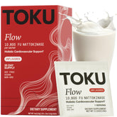 Toku Flow front-packets view highlights convenient daily sachets for easy use.