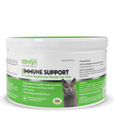 Tomlyn Immune Support Lysine powder bottle ready for daily cat dosing