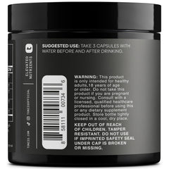 Toniiq Ease with DHM bottle label highlights potent ingredients for routines