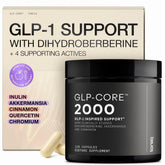 Toniiq GLP-1 Support bottle shows a 60-day supply for daily use