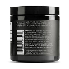 Toniiq Glutathione capsules closeup highlighting smooth, easy-to-swallow capsules.