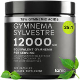Toniiq Gymnema Sylvestre bottle close-up highlighting ultra high potency extract for daily use