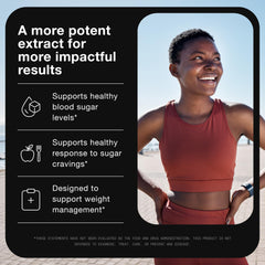 Toniiq Gymnema Sylvestre capsules in bottle ready for daily supplementation