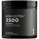 Toniiq HGH bottle front displays branding and premium formulation for daily use