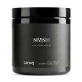 Toniiq NMNH bottle demonstrates premium NAD+ support for daily use.