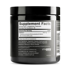 Toniiq NMNH capsules for convenient NAD+ precursor supplementation.