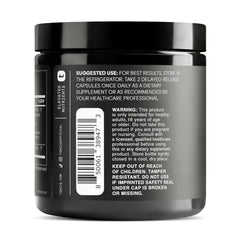 Toniiq probiotic capsules extended-release form supports steady delivery.
