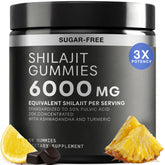 Toniiq Shilajit Gummies bottle front highlights Himalayan potency for daily vitality.