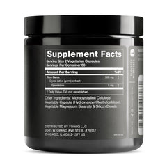 Toniiq spermidine bottle on table ready for daily use.