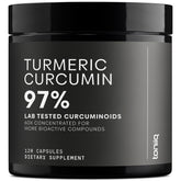 Toniiq Turmeric Curcumin bottle with 60:1 extract, high potency