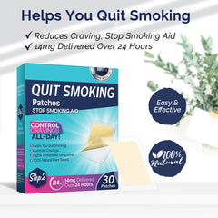 Tooffi Step 2 patches strip showing convenient daily nicotine support