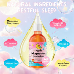 Tookiss bottle label highlights natural ingredients and sugar-free berry flavor.