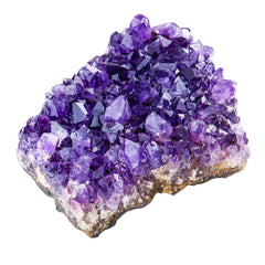 Top Plaza amethyst geode cave cluster enhances calm for meditation and decor.