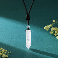 Top Plaza men's necklace with adjustable braided rope for a customized fit