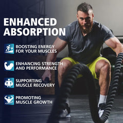 TOPCAPAK Creatine Gummies with taurine and B12 for daily support