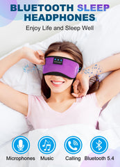 TOPOINT cotton sleep mask 95% soft fabric for comfort.